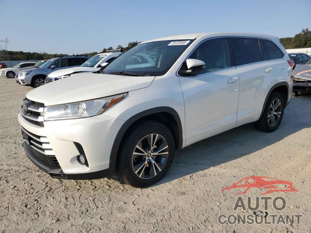 TOYOTA HIGHLANDER 2017 - 5TDZZRFH8HS217125
