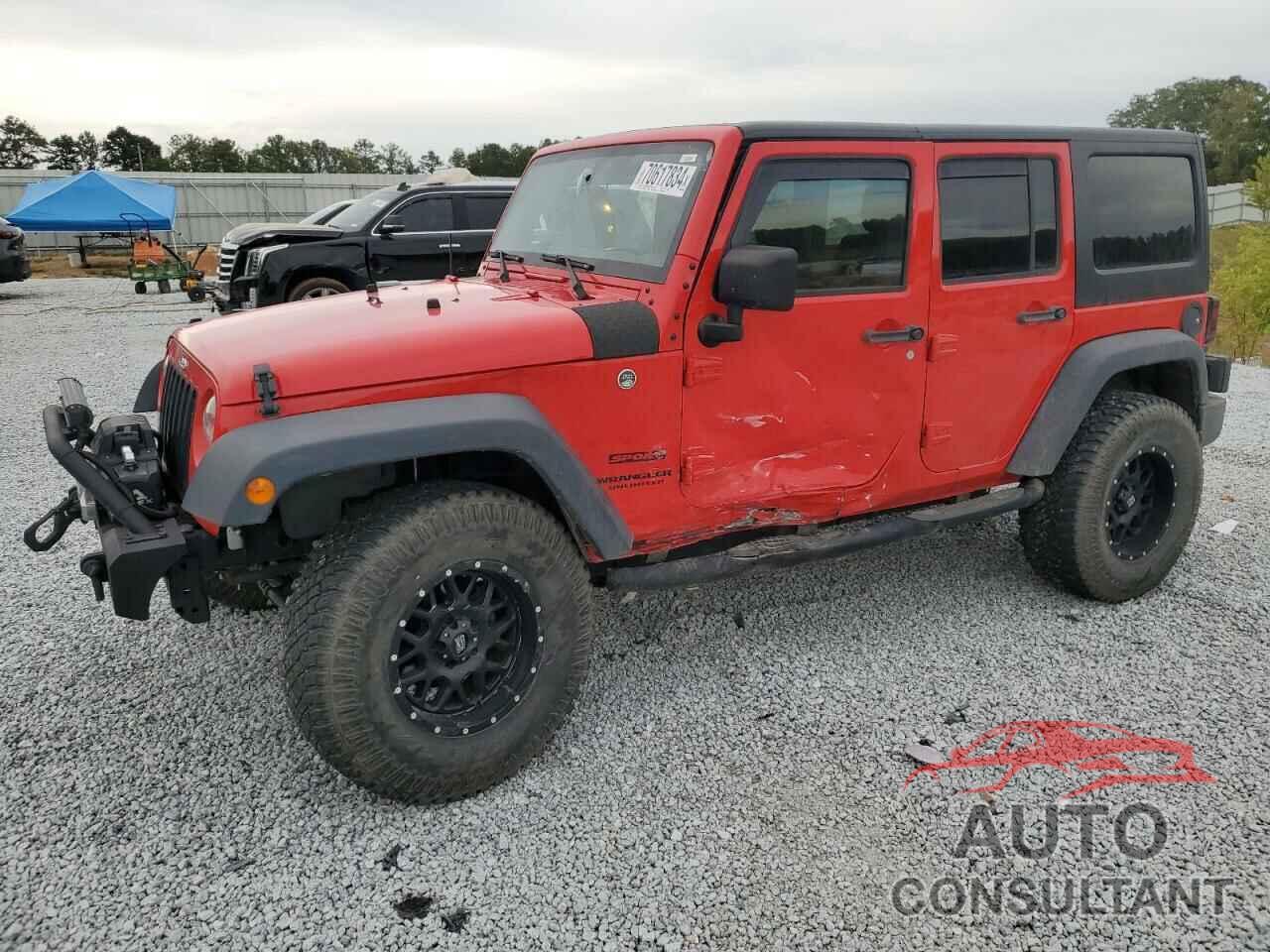 JEEP WRANGLER 2017 - 1C4BJWDG4HL696596