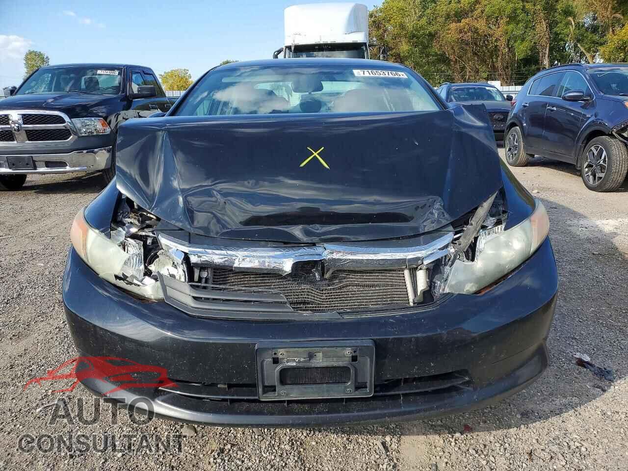 HONDA CIVIC 2012 - 2HGFB2F42CH100144