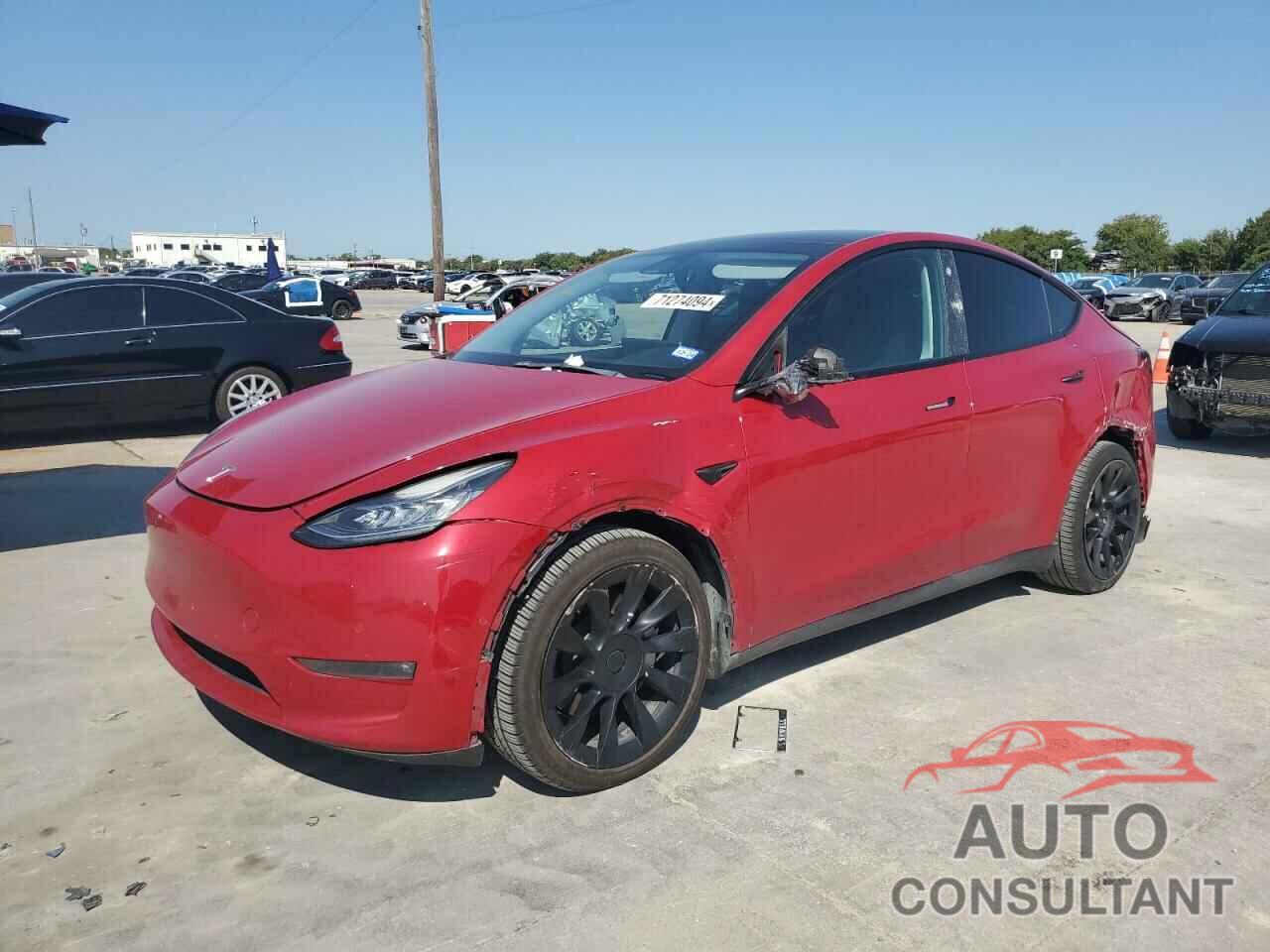 TESLA MODEL Y 2021 - 5YJYGDEE3MF297590