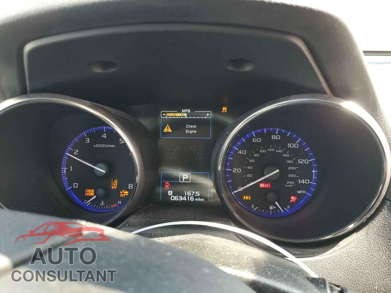 SUBARU OUTBACK 2017 - 4S4BSAFC9H3303651