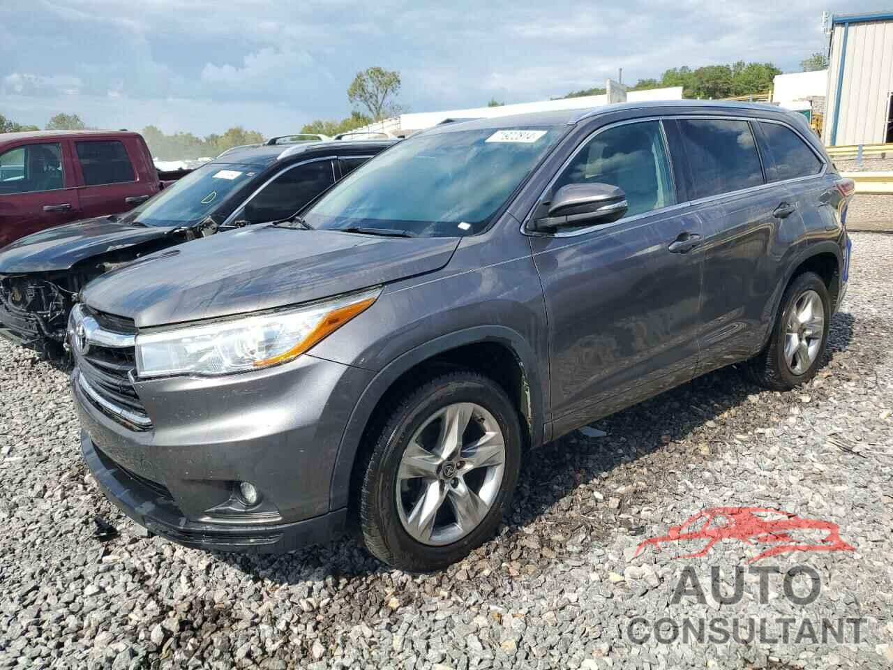 TOYOTA HIGHLANDER 2016 - 5TDKKRFH3GS501931