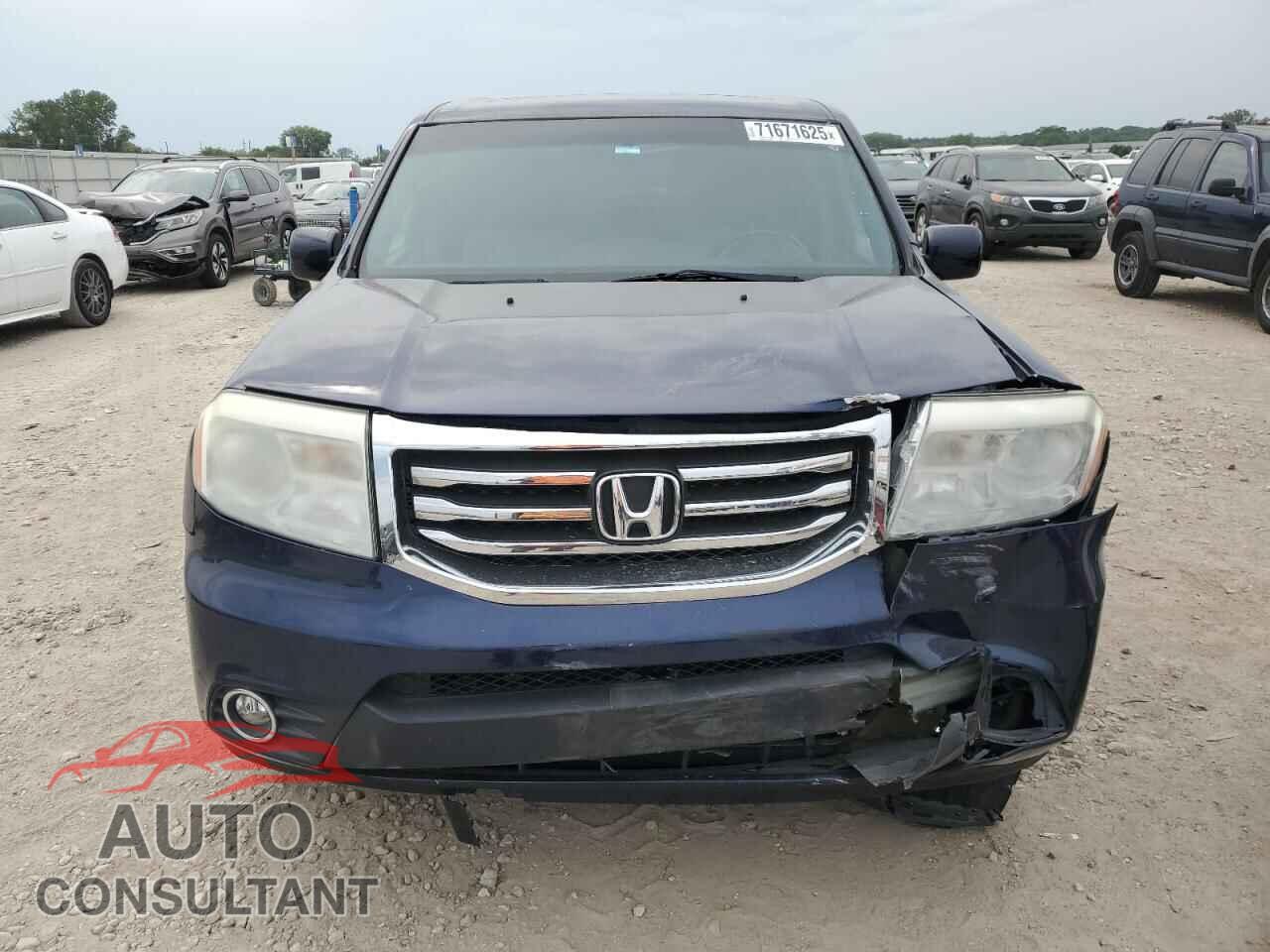 HONDA PILOT 2014 - 5FNYF4H57EB052002