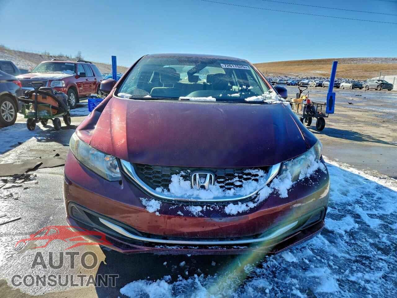 HONDA CIVIC 2013 - 19XFB2F56DE008006