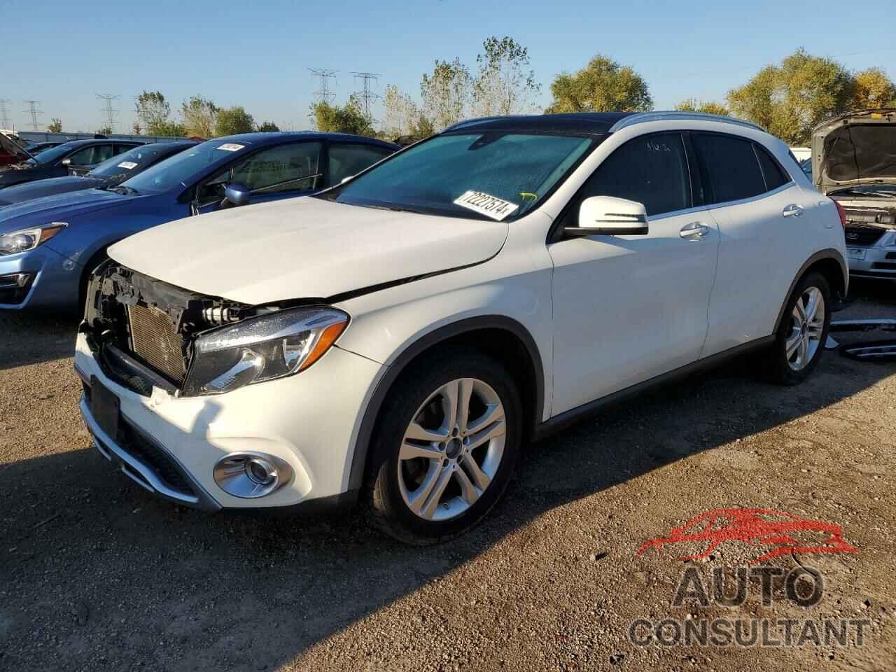 MERCEDES-BENZ GLA-CLASS 2018 - WDCTG4GBXJJ446105