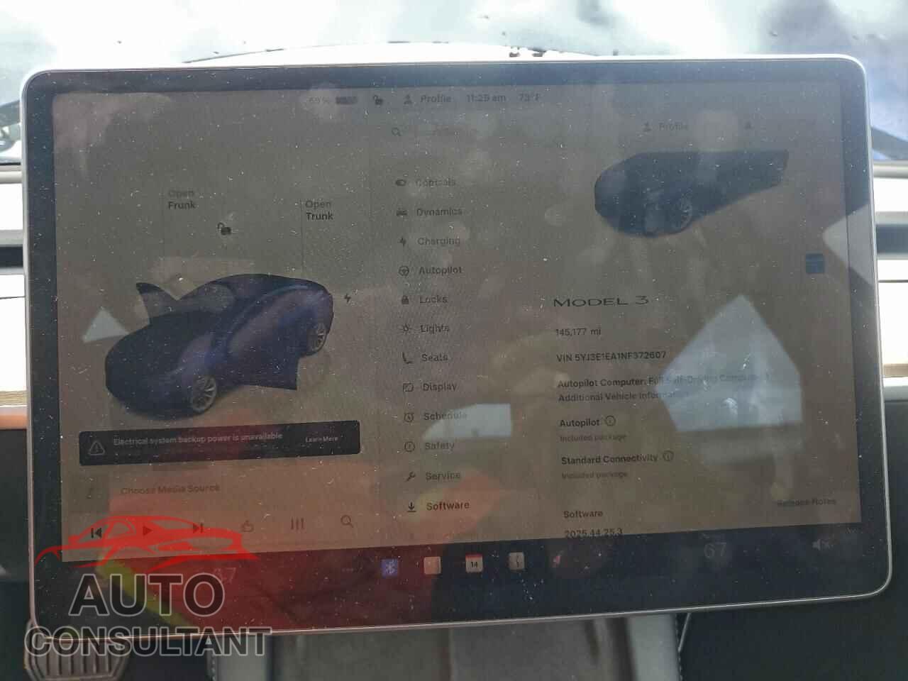 TESLA MODEL 3 2022 - 5YJ3E1EA1NF372607