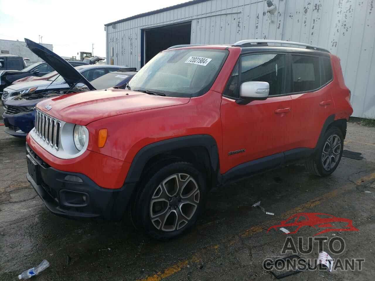JEEP RENEGADE 2016 - ZACCJBDT0GPD36391