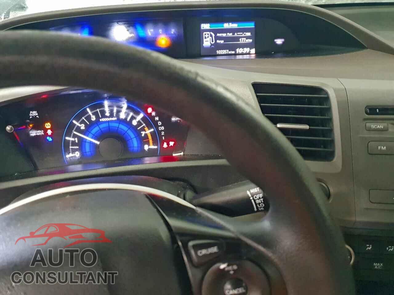 HONDA CIVIC 2012 - 19XFB2F58CE006529