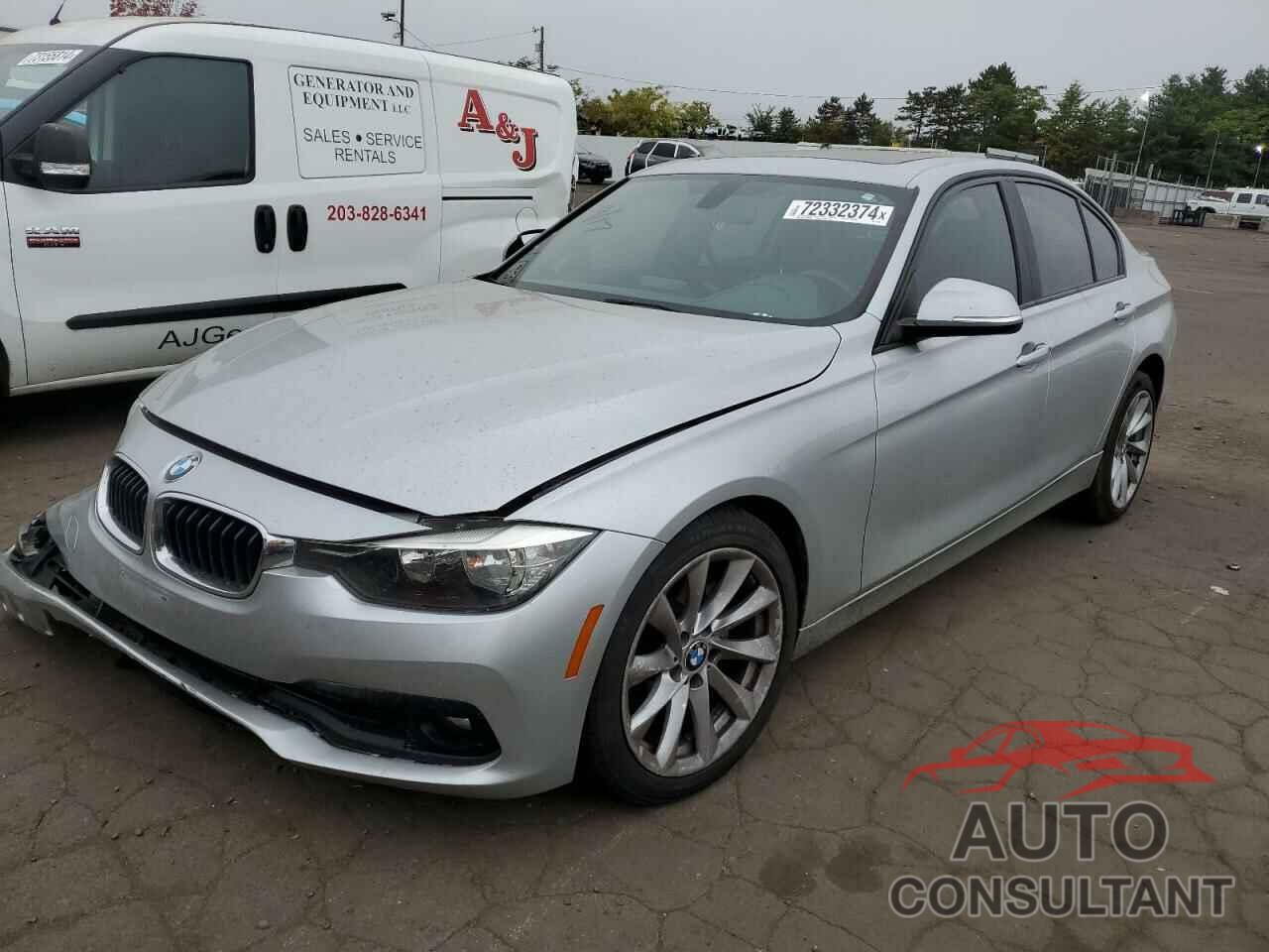 BMW 3 SERIES 2016 - WBA8A3C52GK551518