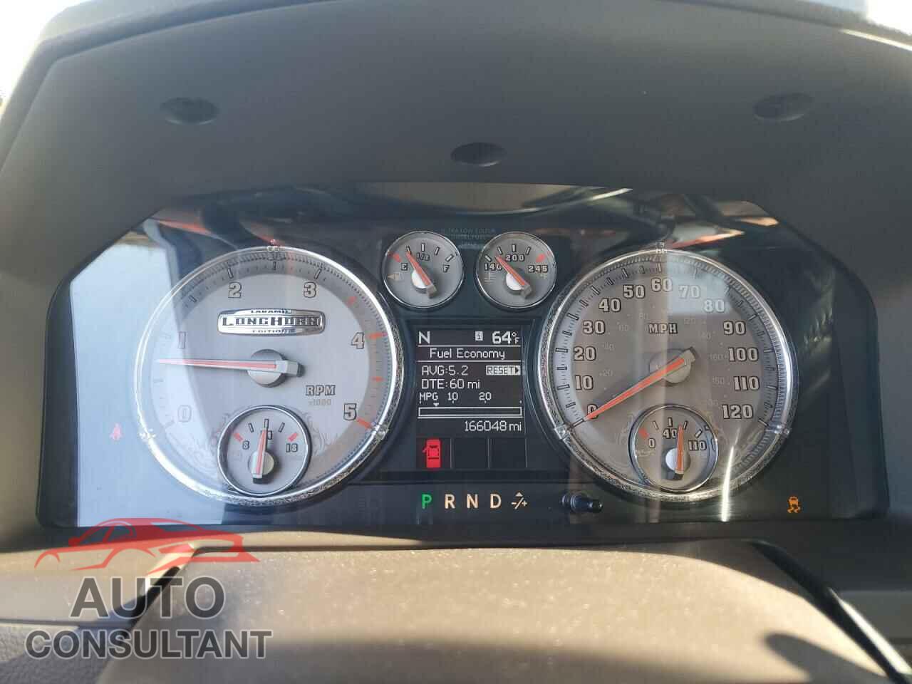 DODGE RAM 2500 2012 - 3C6UD5PL9CG290703