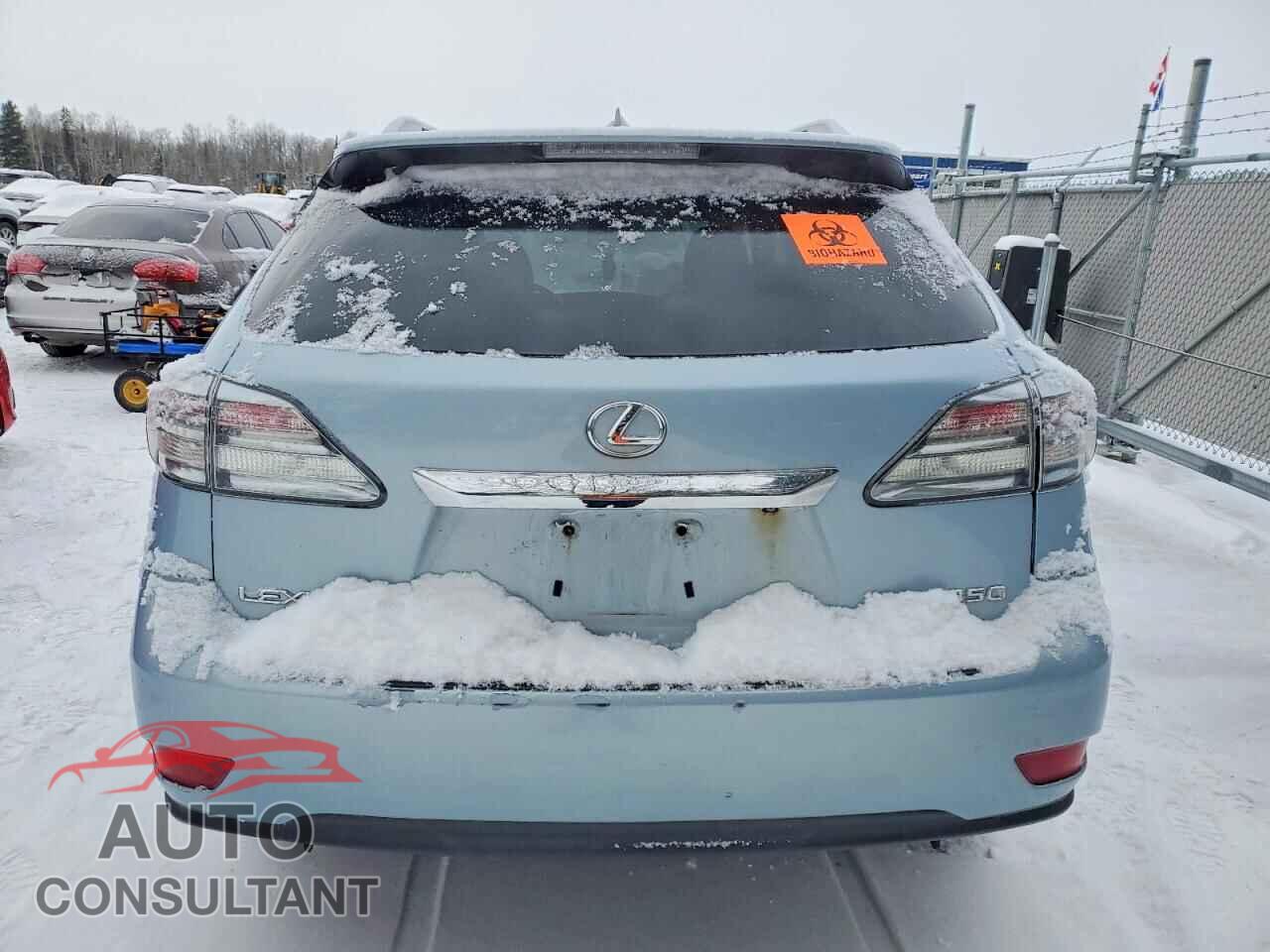 LEXUS RX350 2010 - 2T2BK1BA6AC026457