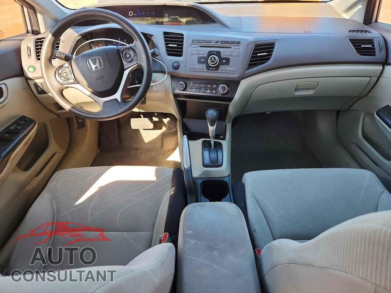HONDA CIVIC 2012 - 19XFB2F5XCE100492