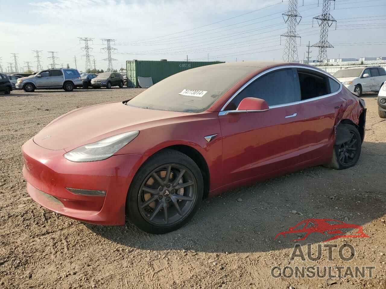 TESLA MODEL 3 2018 - 5YJ3E1EB2JF104734