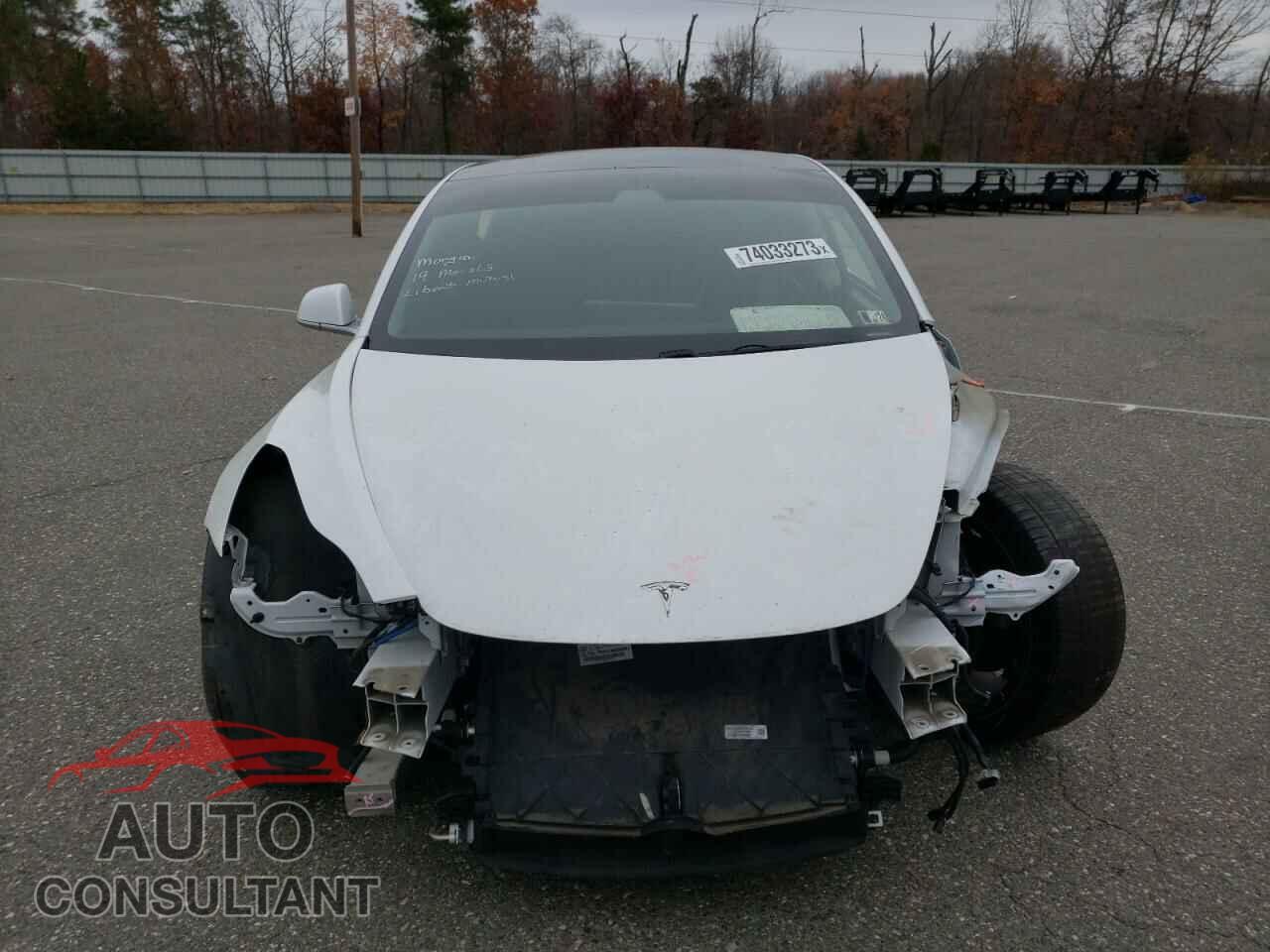 TESLA MODEL 3 2019 - 5YJ3E1EB3KF433251