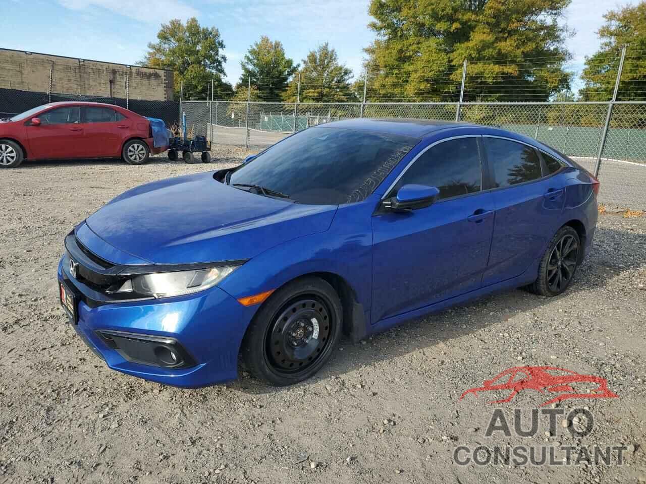 HONDA CIVIC 2019 - 2HGFC2F89KH521504