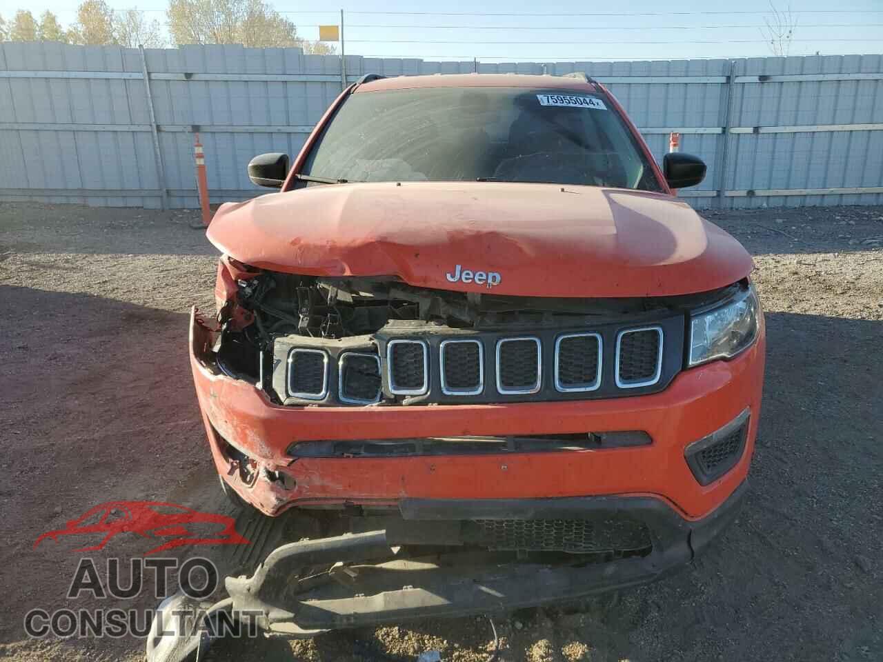 JEEP COMPASS 2017 - 3C4NJDAB8HT681422