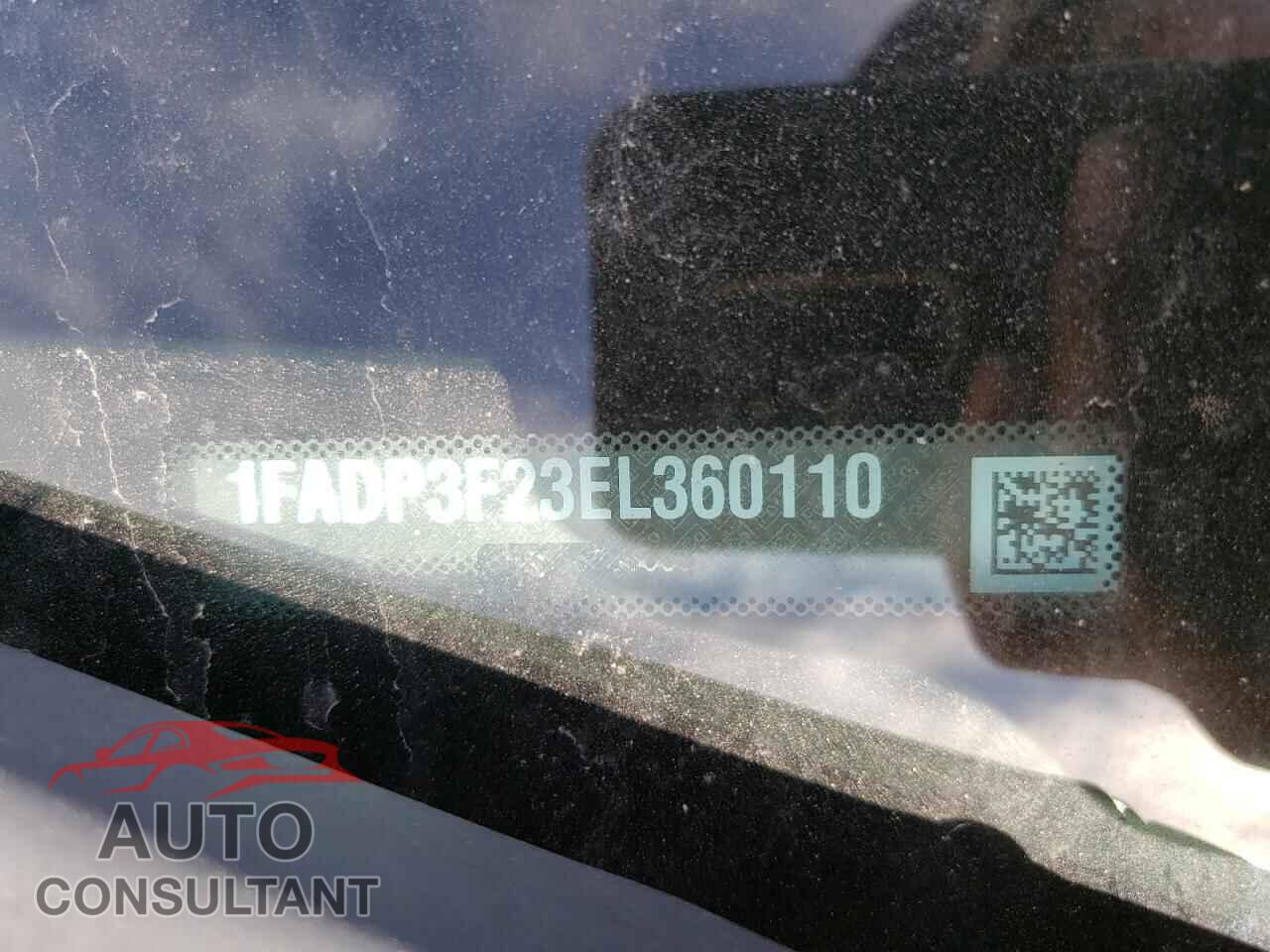 FORD FOCUS 2014 - 1FADP3F23EL360110