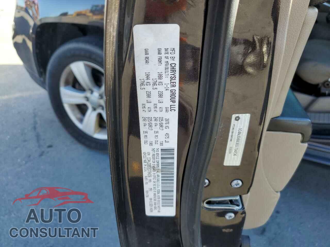 JEEP COMPASS 2014 - 1C4NJDBB3ED734236
