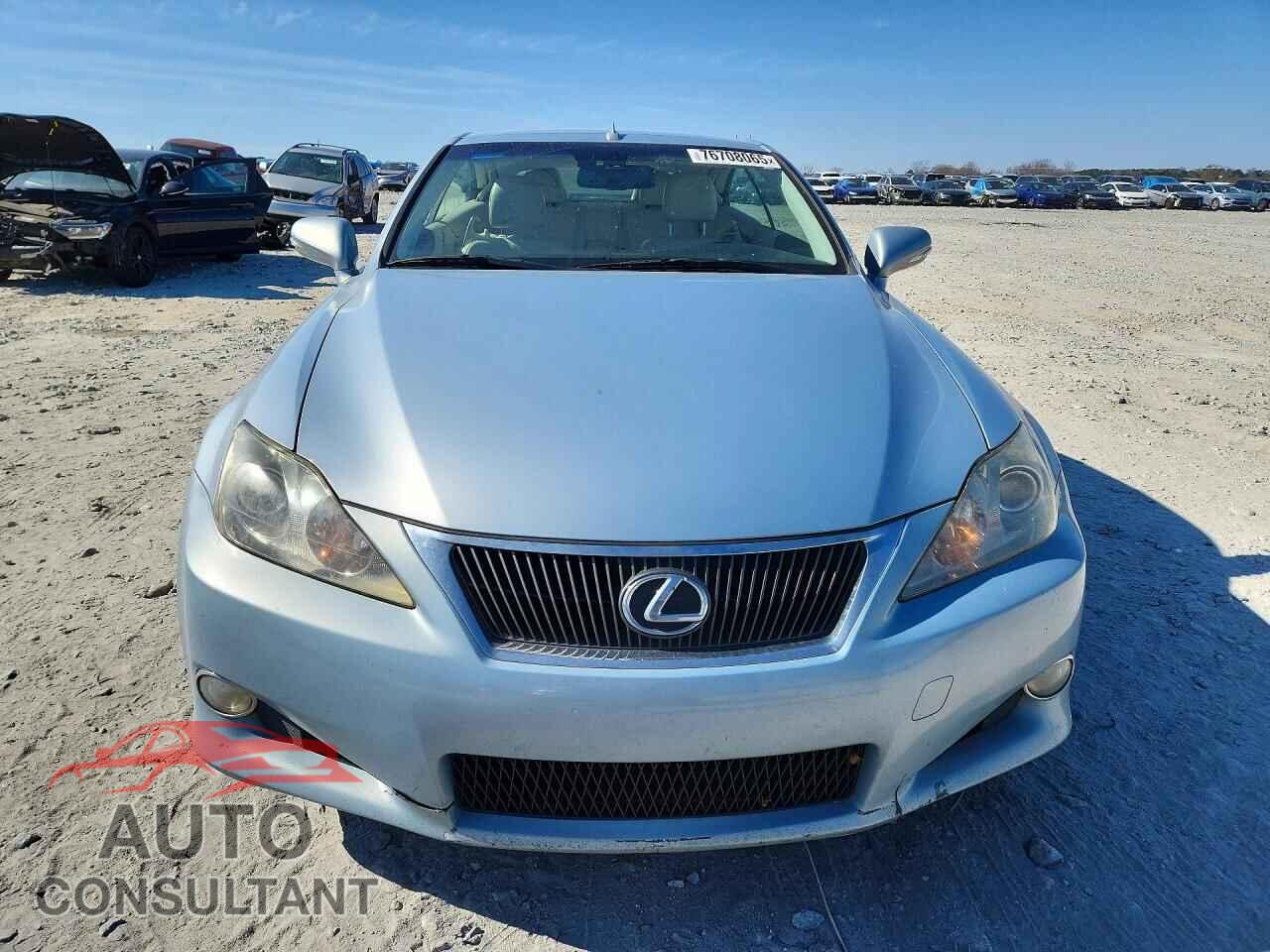 LEXUS IS 2010 - JTHFF2C22A2510727