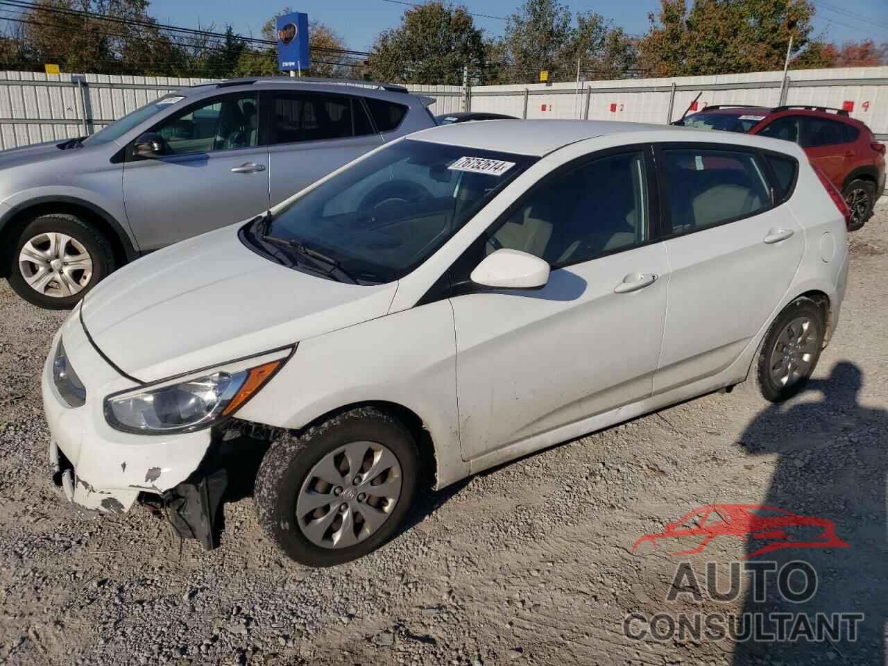 HYUNDAI ACCENT 2017 - KMHCT5AE4HU340361