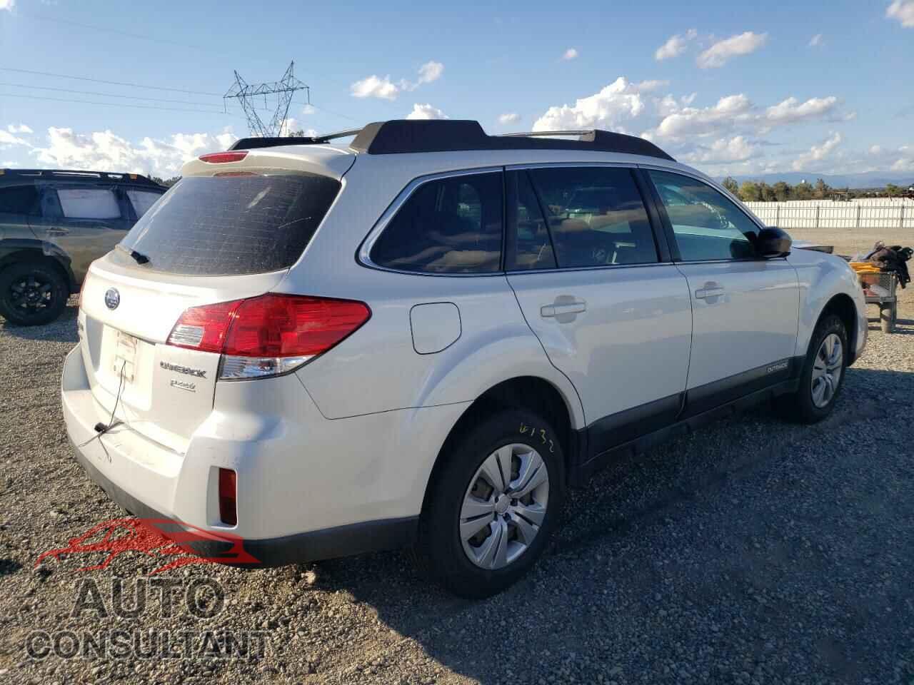 SUBARU OUTBACK 2013 - 4S4BRBAC9D3238254