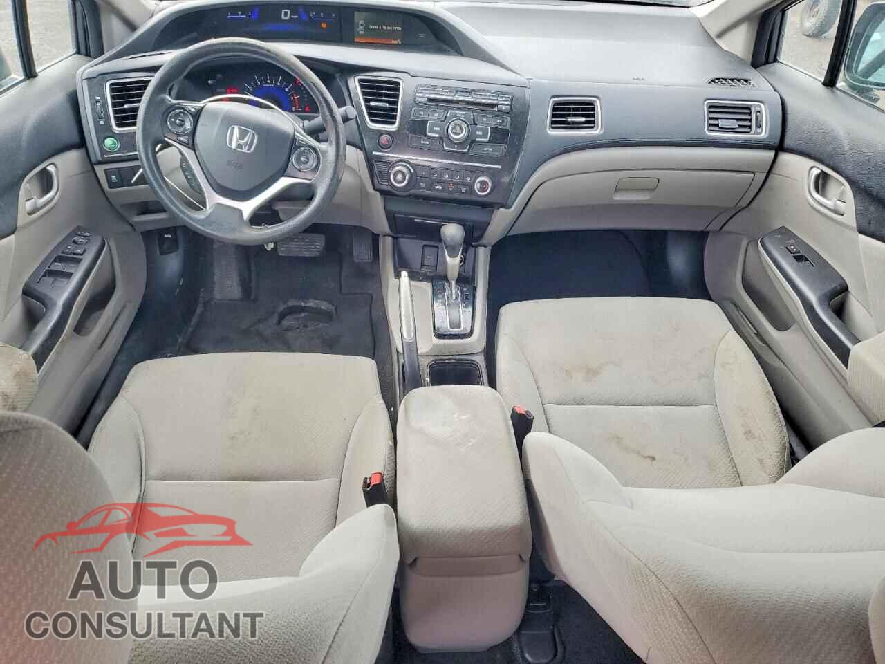 HONDA CIVIC 2013 - 19XFB2F55DE252584