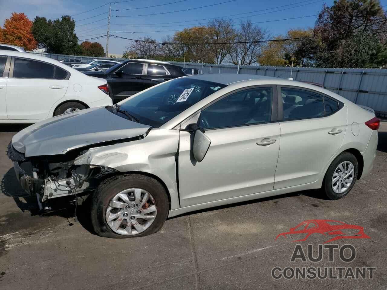 HYUNDAI ELANTRA 2017 - KMHD74LF7HU074486