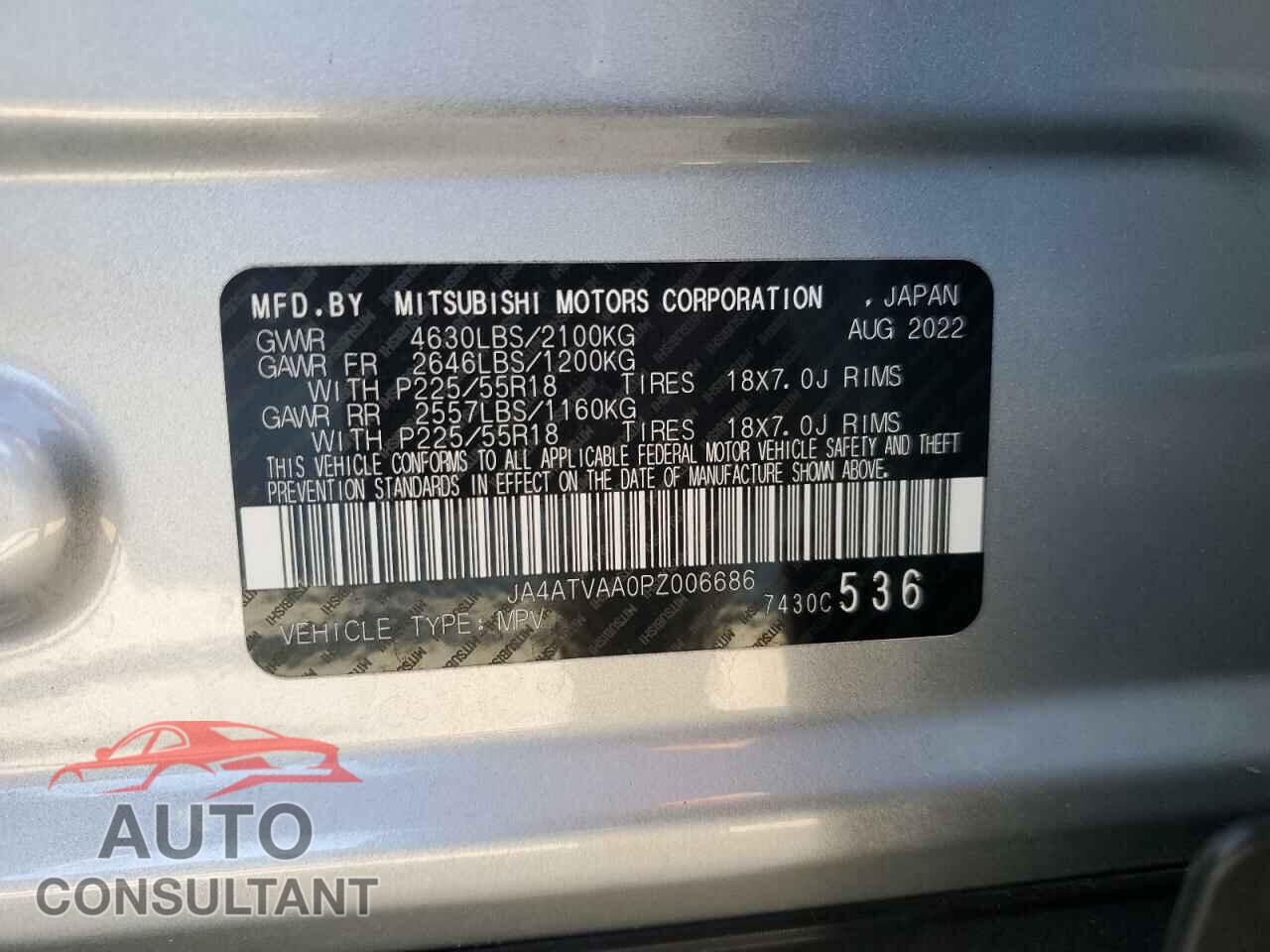 MITSUBISHI ECLIPSE 2023 - JA4ATVAA0PZ006686