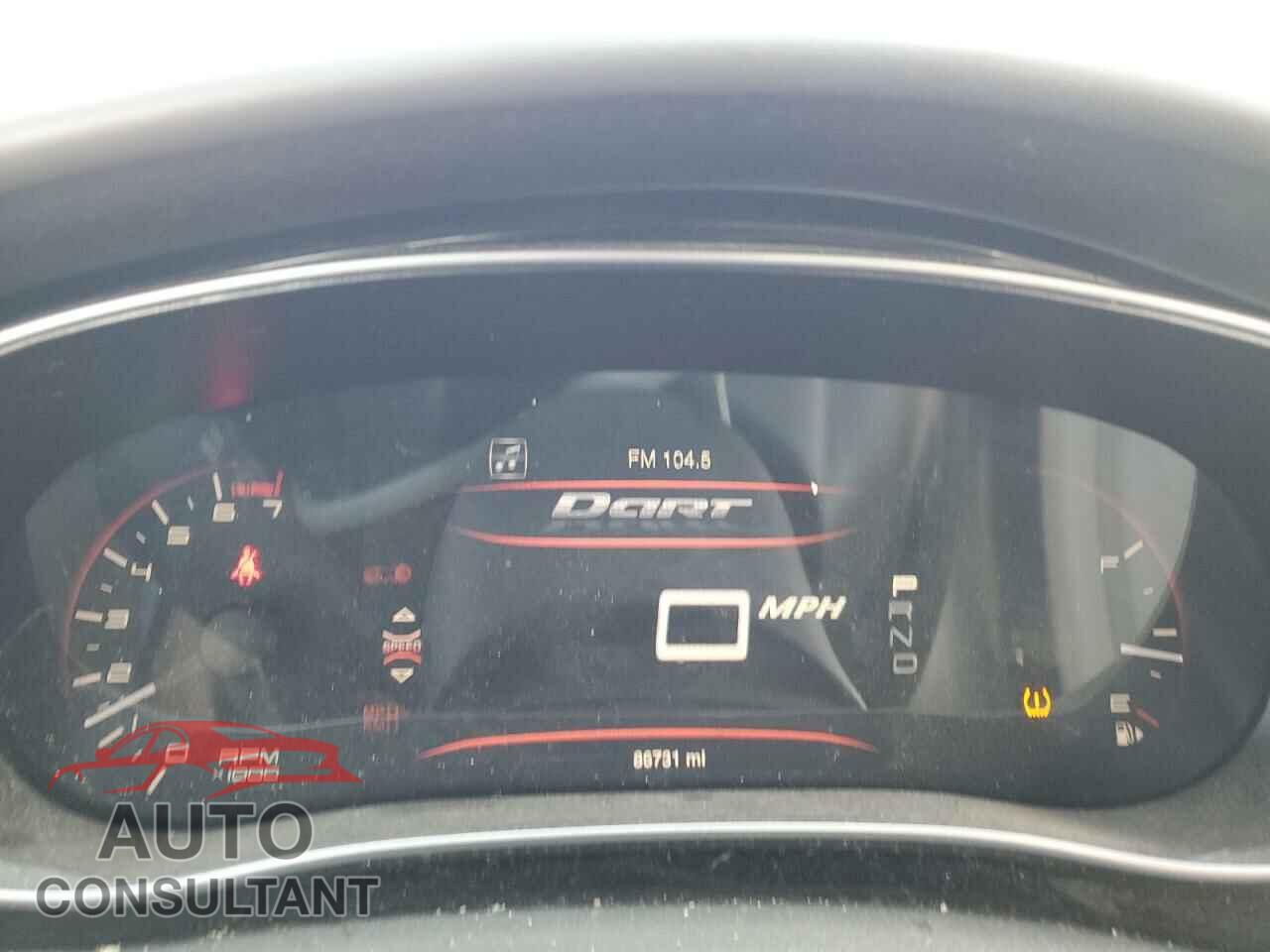 DODGE DART 2013 - 1C3CDFCA0DD311620