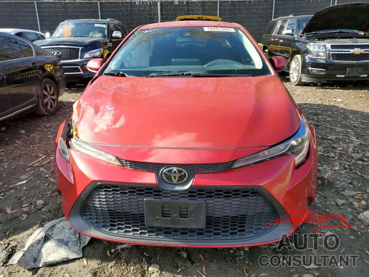 TOYOTA COROLLA 2020 - 5YFEPRAE8LP134250