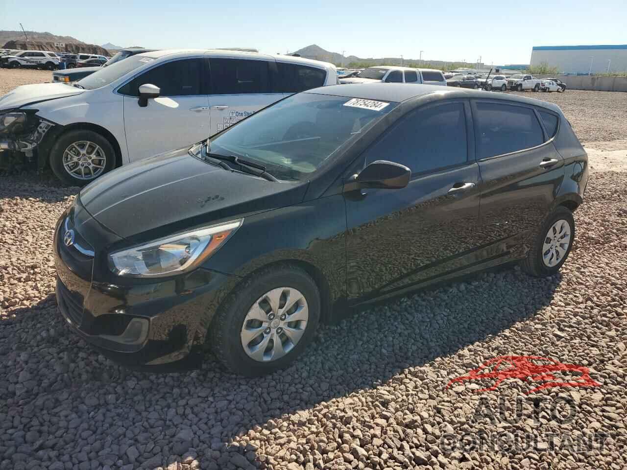 HYUNDAI ACCENT 2017 - KMHCT5AE7HU326101