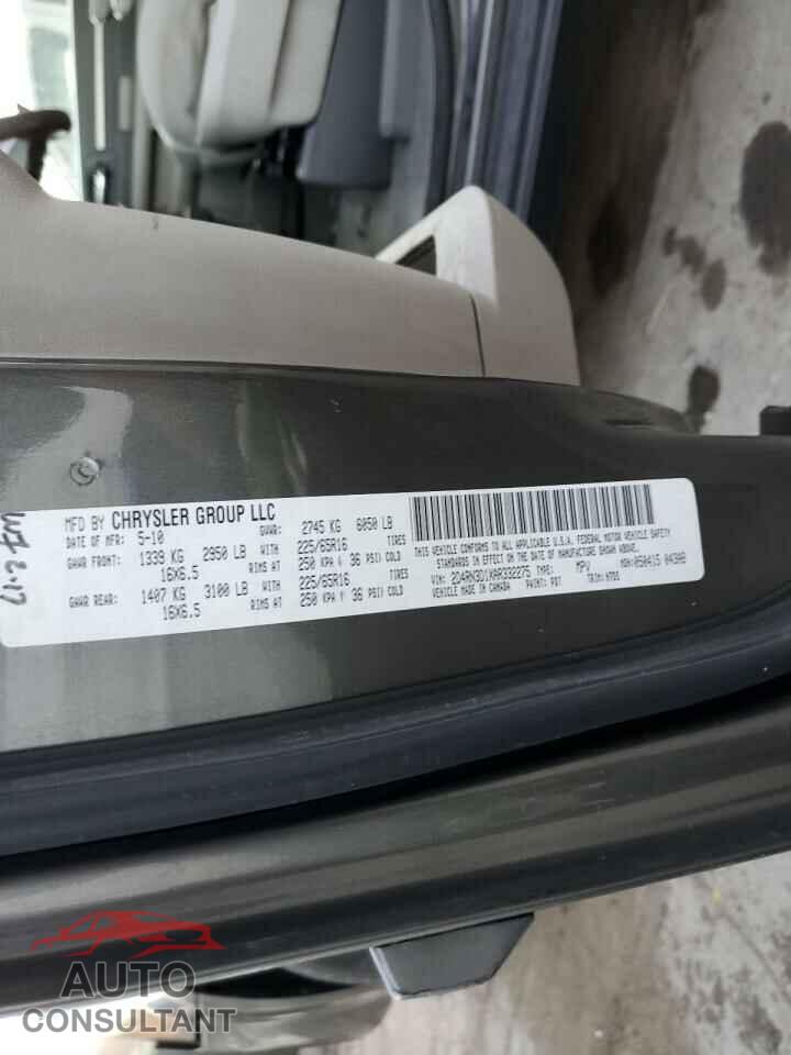 DODGE CARAVAN 2010 - 2D4RN3D1XAR332275