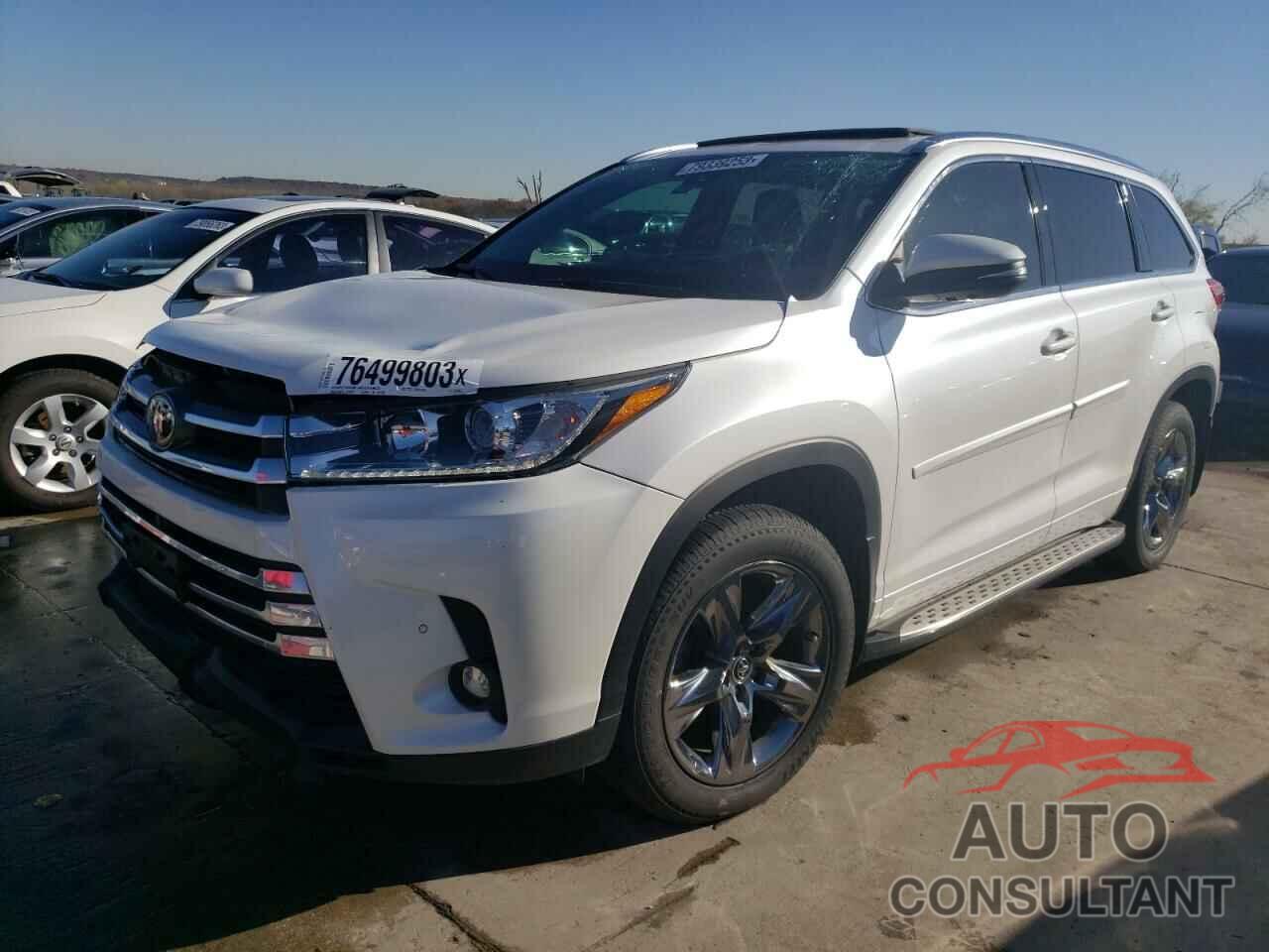 TOYOTA HIGHLANDER 2019 - 5TDYZRFH8KS301030