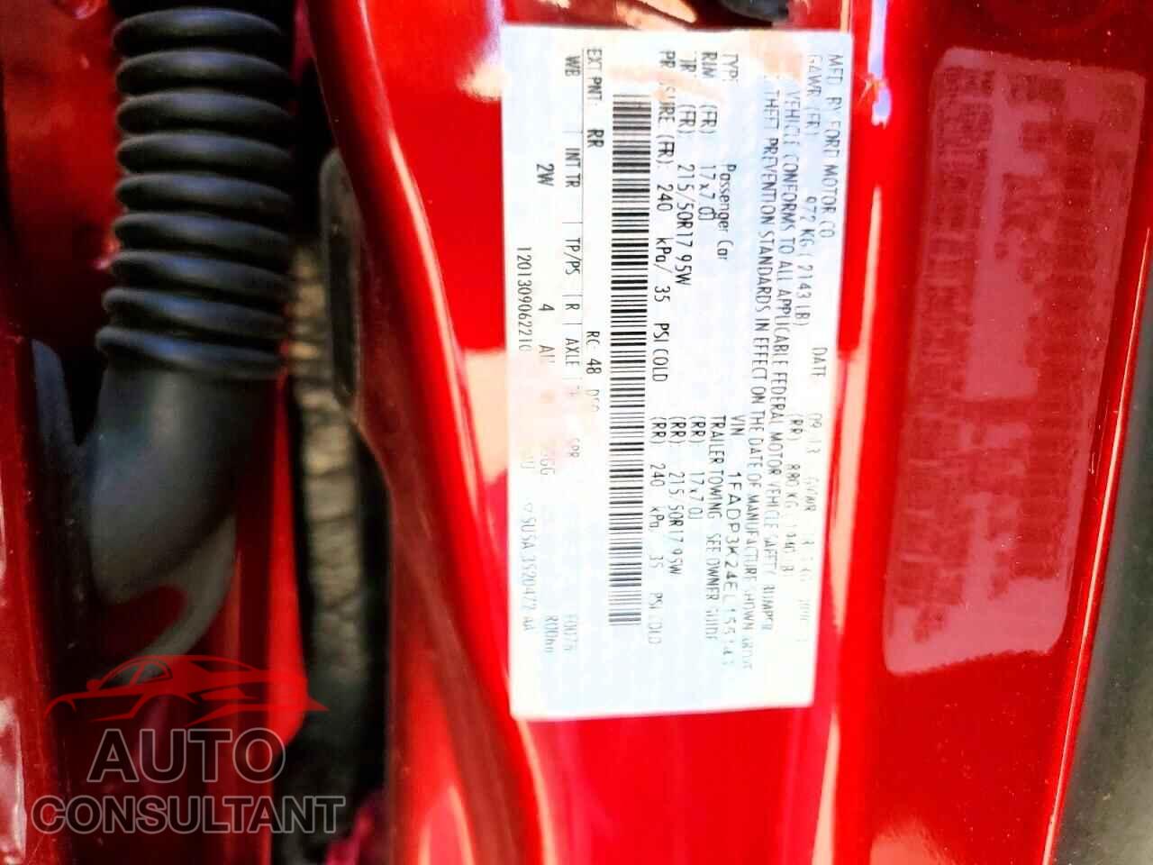 FORD FOCUS 2014 - 1FADP3K24EL155143