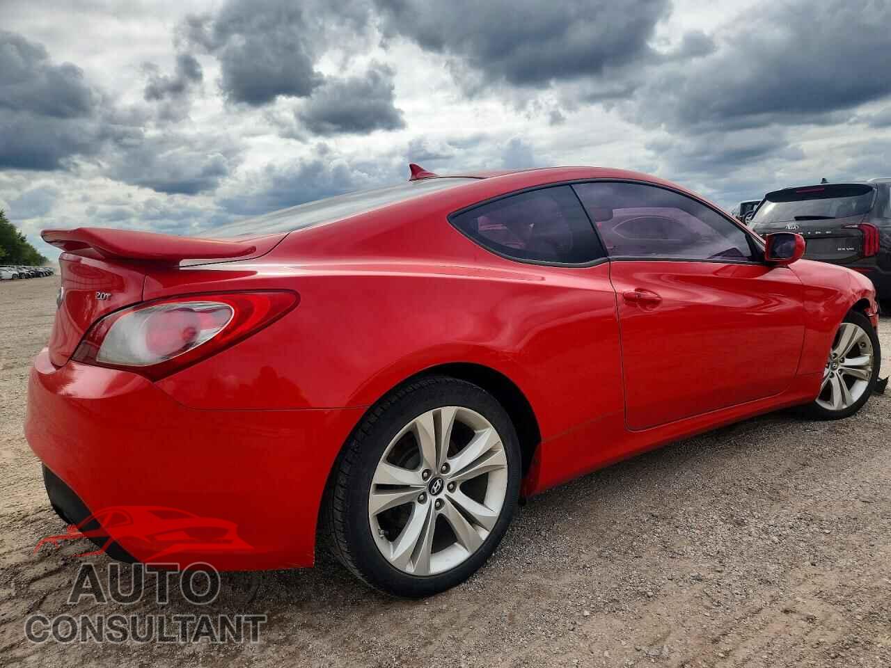 HYUNDAI GENESIS 2010 - KMHHT6KD9AU008603