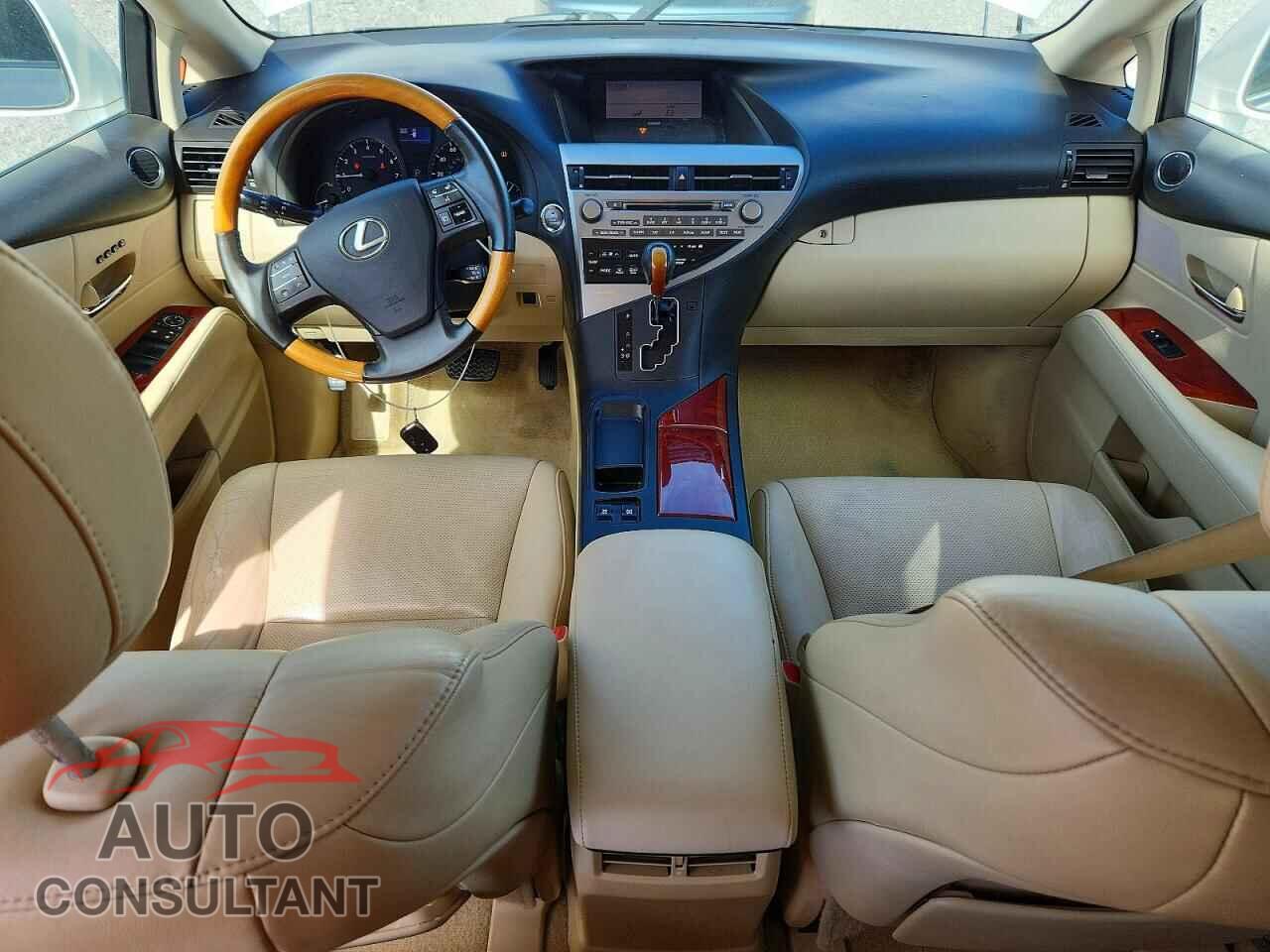 LEXUS RX350 2011 - 2T2BK1BA7BC120428