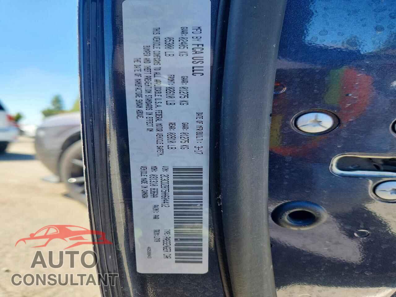 DODGE CHALLENGER 2017 - 2C3CDZBT5HH604412