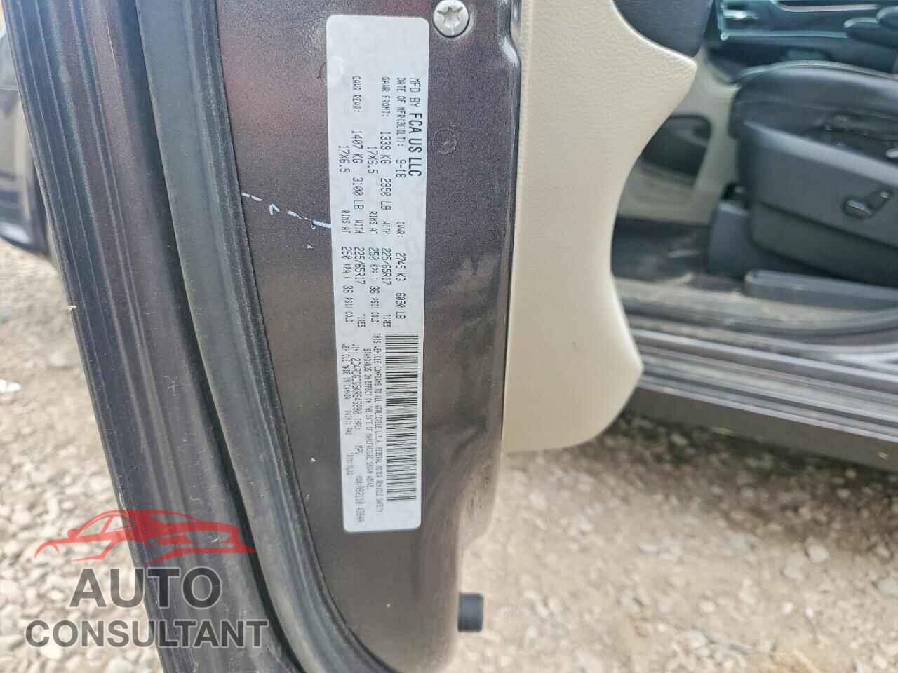 DODGE CARAVAN 2019 - 2C4RDGCG5KR545990