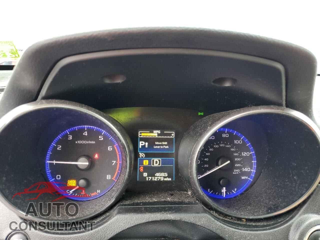 SUBARU OUTBACK 2015 - 4S4BSBLC0F3201954