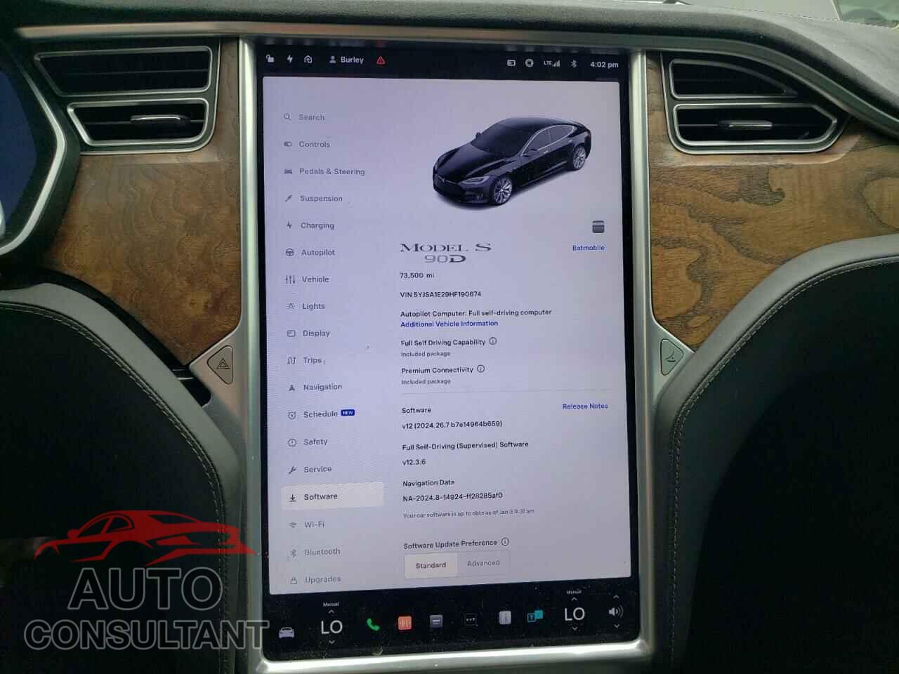 TESLA MODEL S 2017 - 5YJSA1E29HF190674
