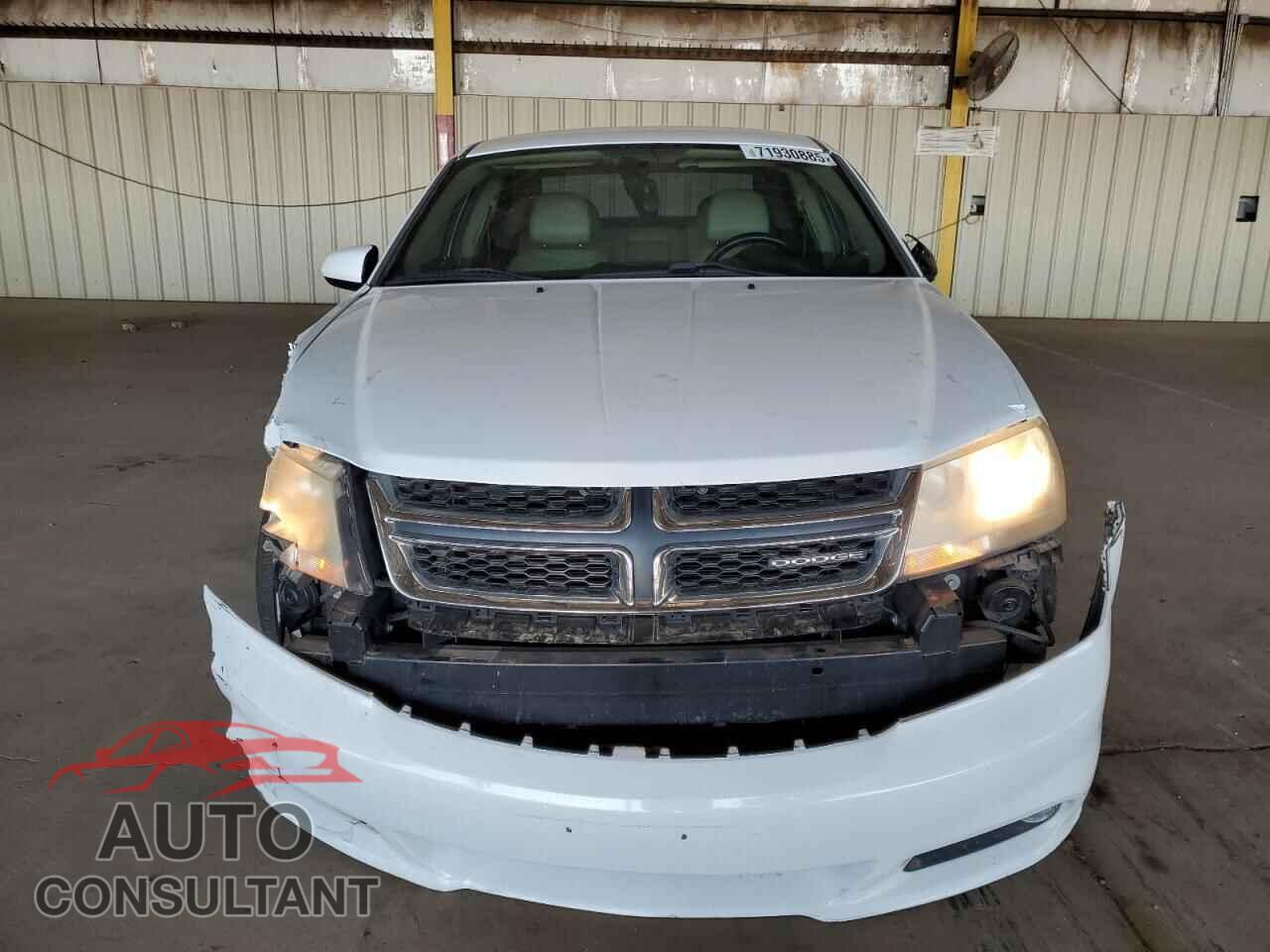 DODGE AVENGER 2011 - 1B3BD2FB9BN587260
