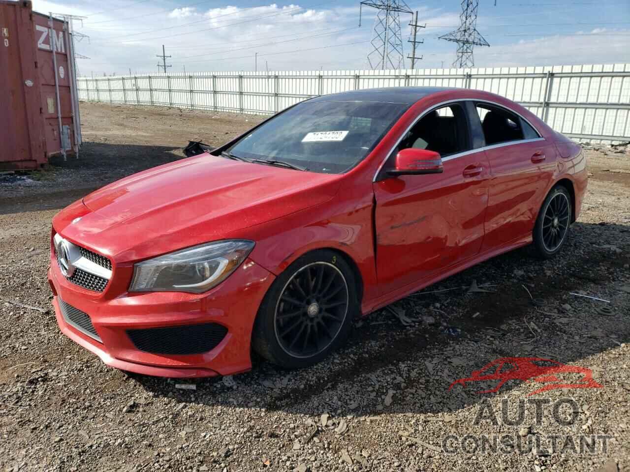 MERCEDES-BENZ CLA-CLASS 2015 - WDDSJ4EB7FN162247