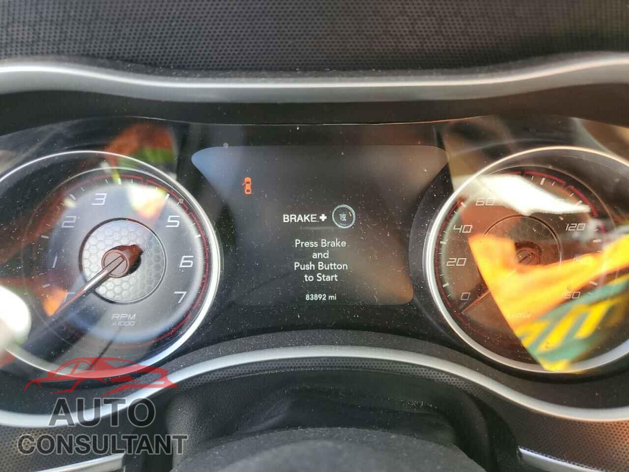 DODGE CHARGER 2016 - 2C3CDXCTXGH330724