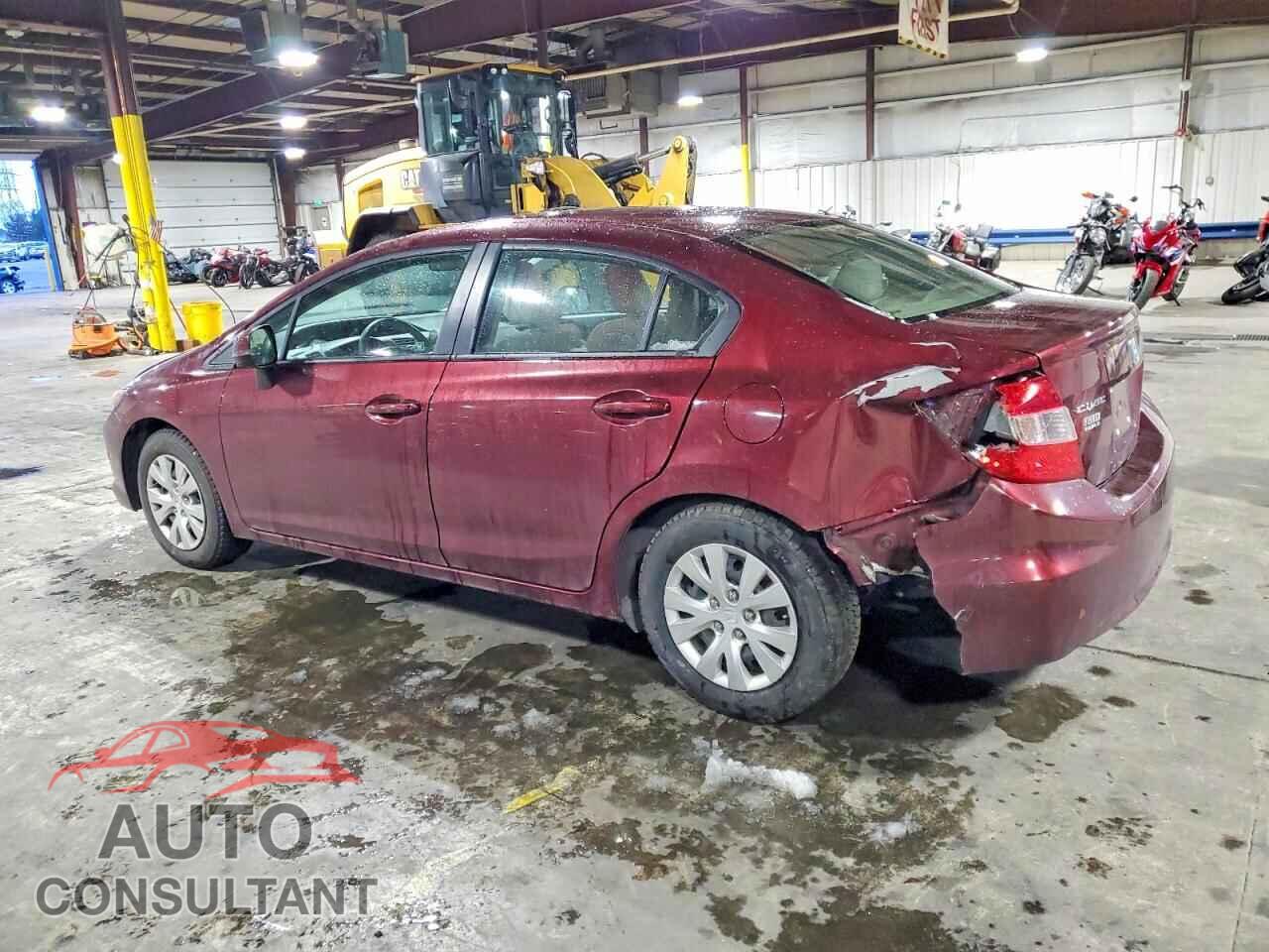 HONDA CIVIC 2012 - 2HGFB2F54CH564996