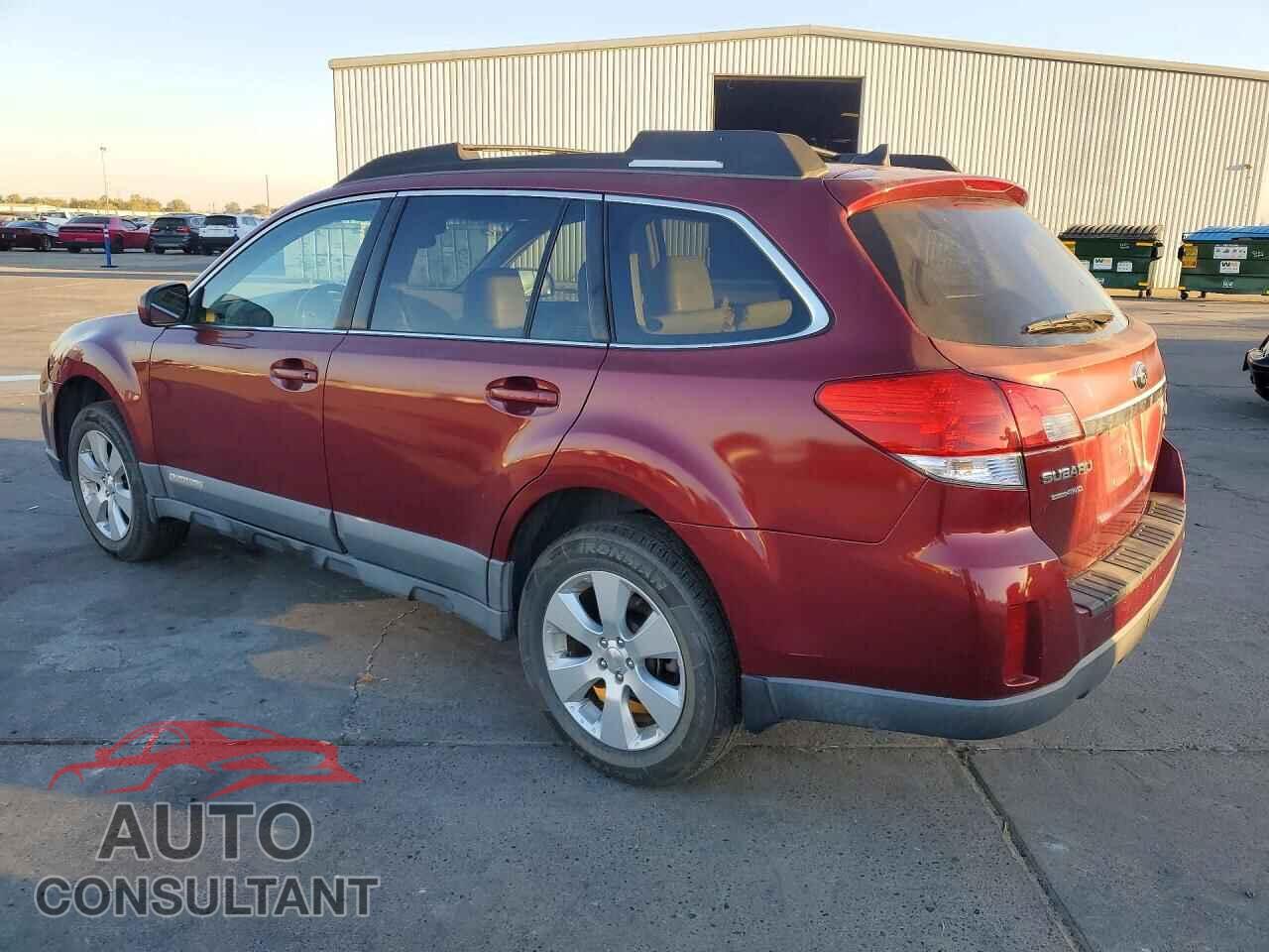 SUBARU OUTBACK 2011 - 4S4BRBKC7B3382008