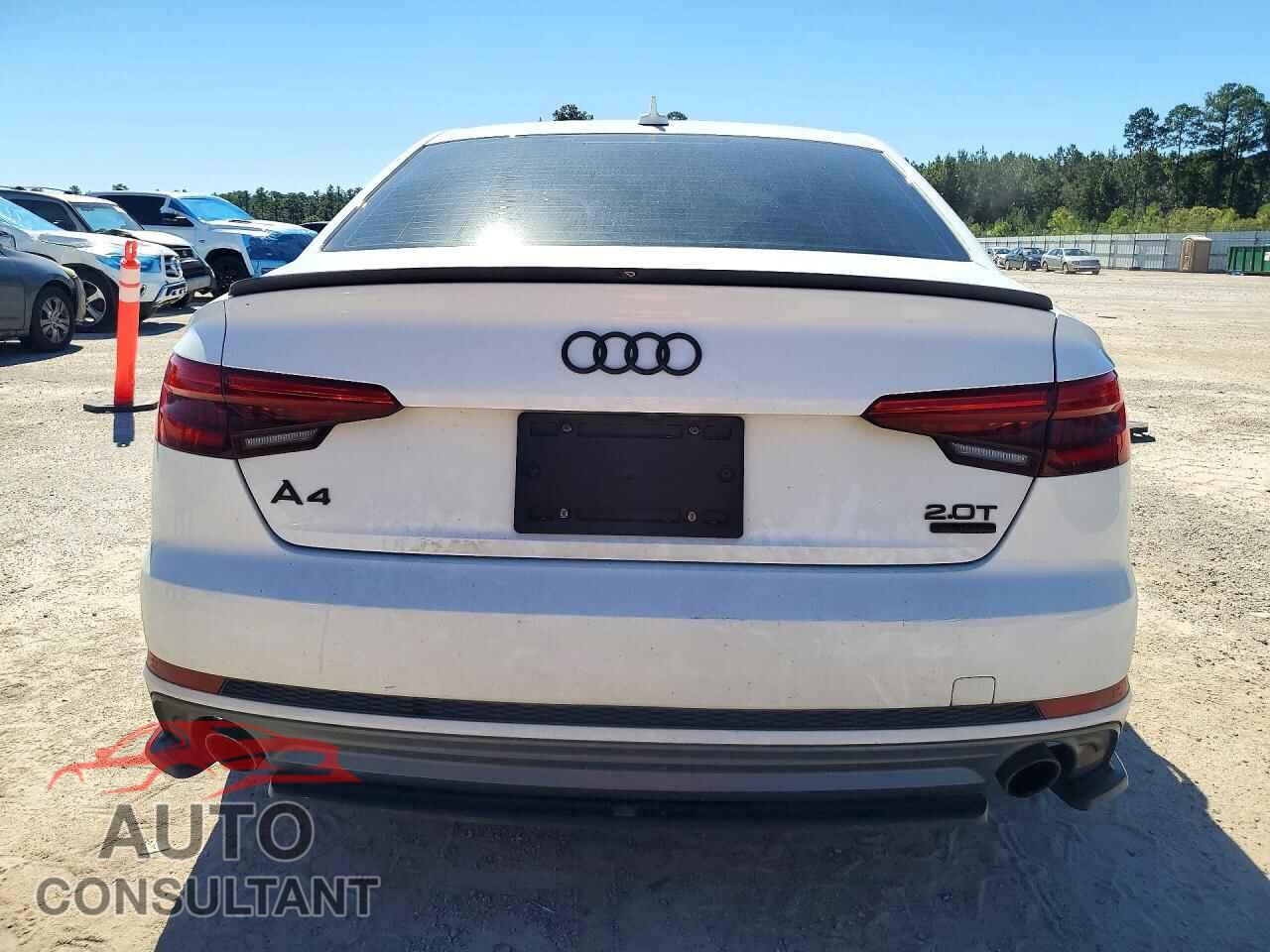AUDI A4 2017 - WAUDNAF43HN053810