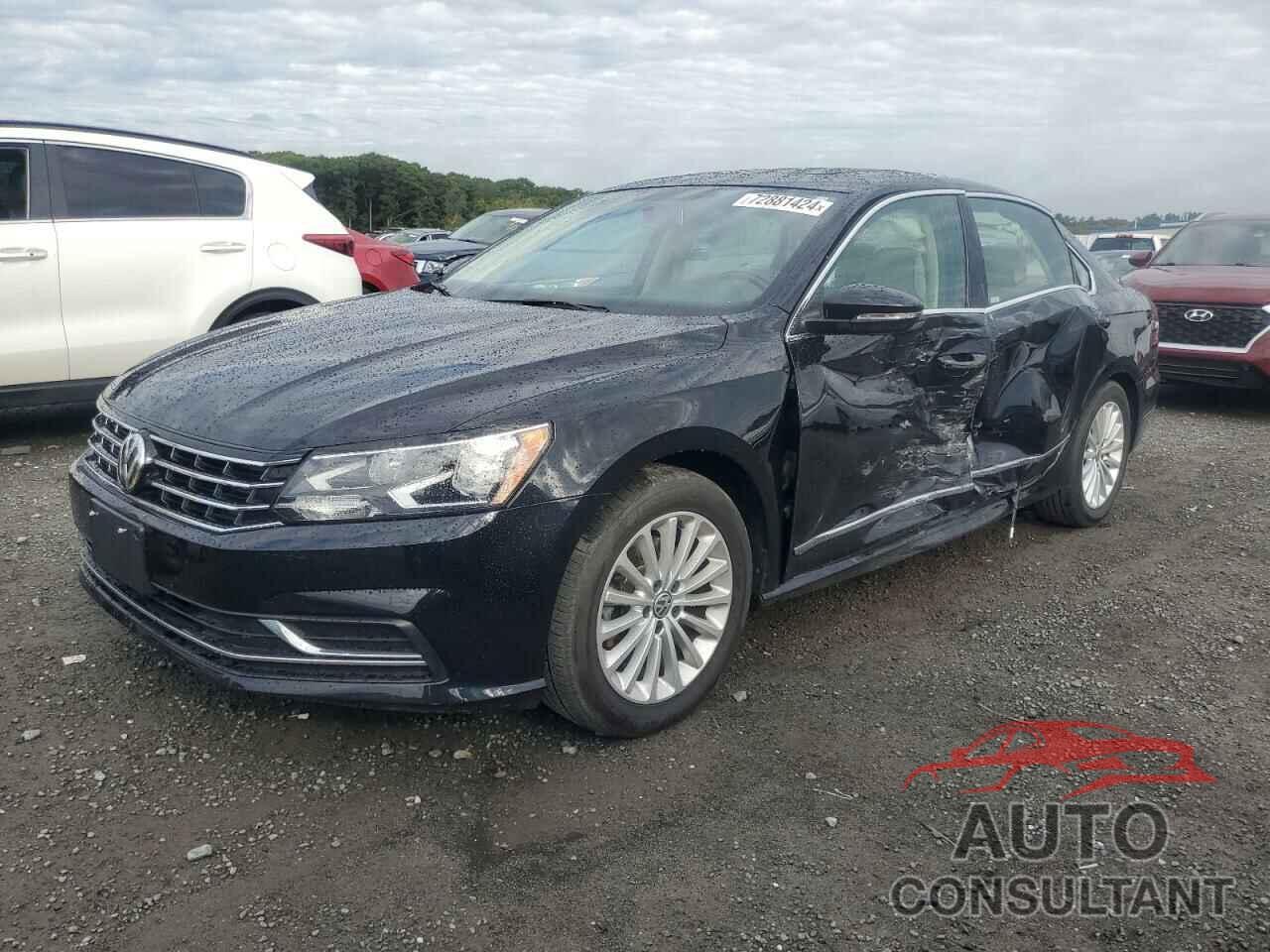 VOLKSWAGEN PASSAT 2017 - 1VWBT7A38HC038889