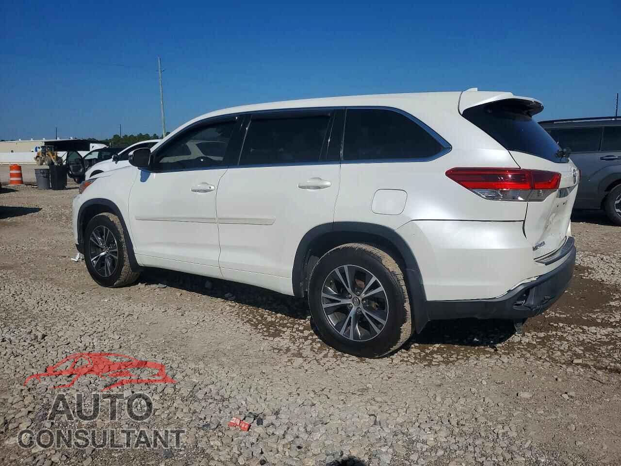 TOYOTA HIGHLANDER 2017 - 5TDZZRFH6HS209380