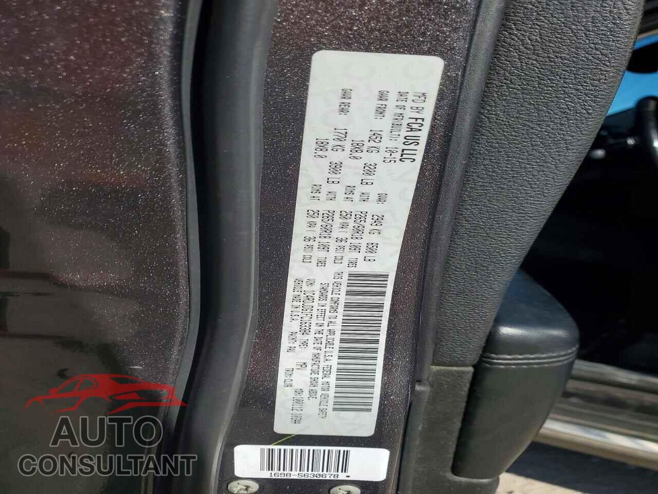 DODGE DURANGO 2015 - 1C4RDJDG1FC163384
