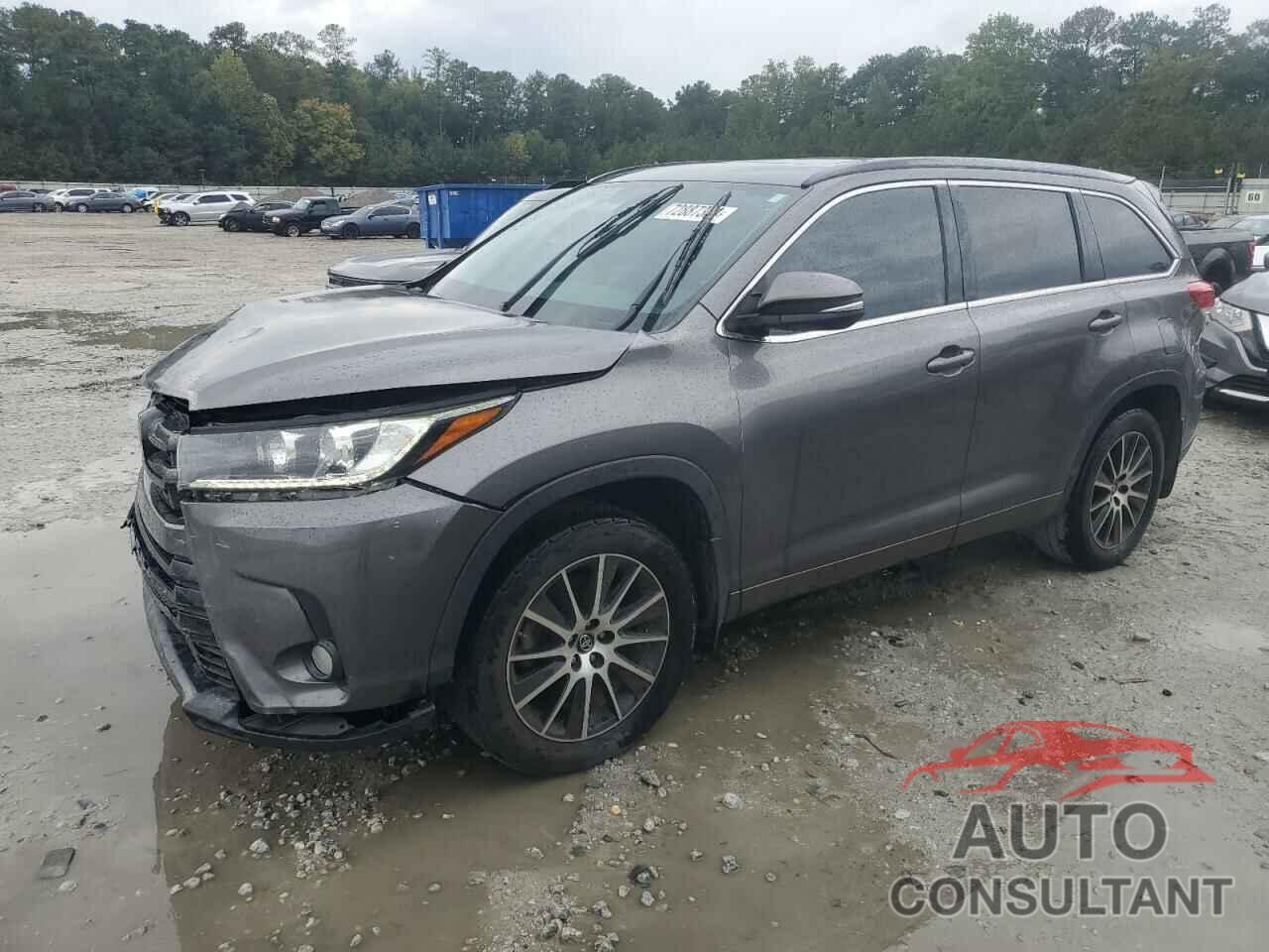 TOYOTA HIGHLANDER 2018 - 5TDJZRFH1JS856000